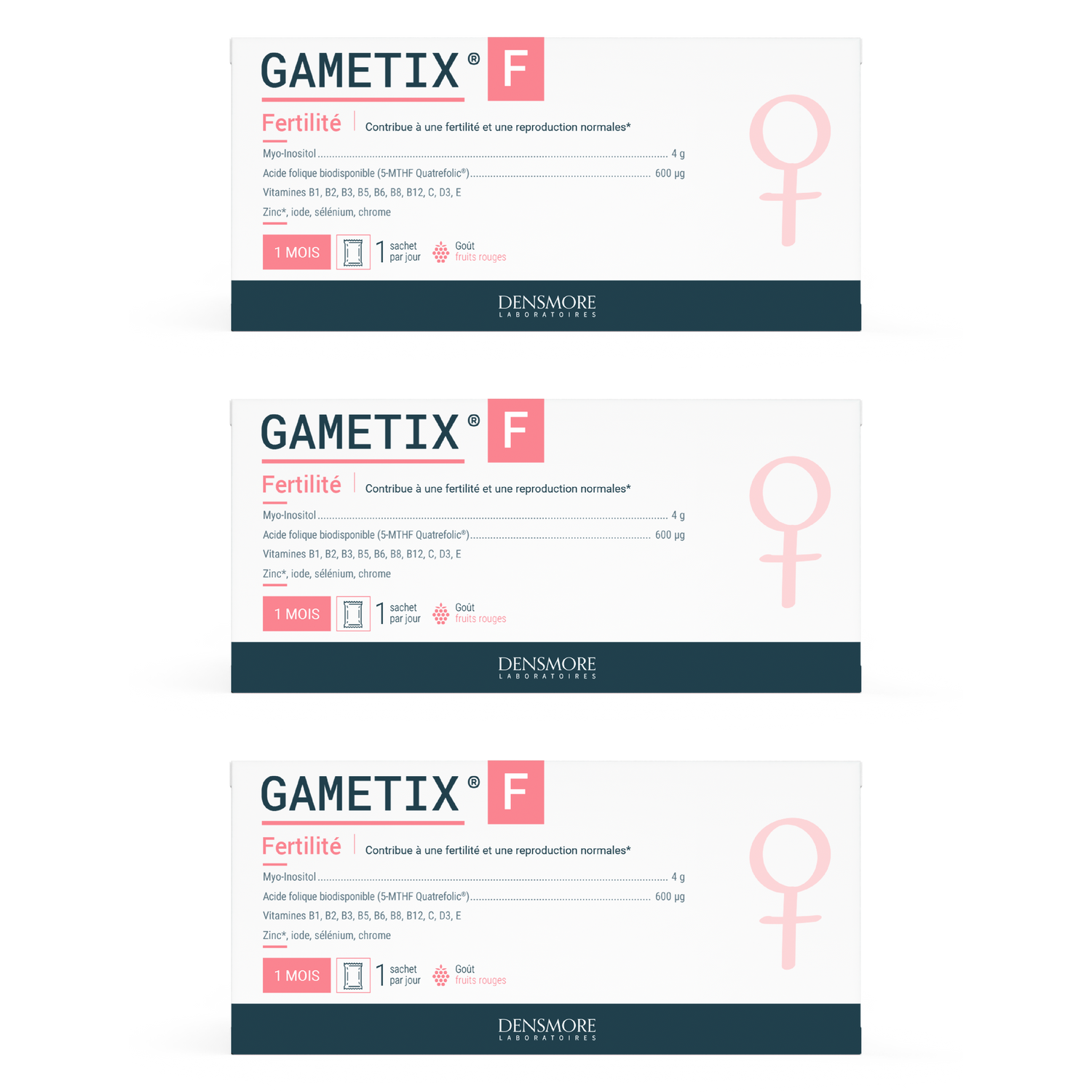 Gametix® F Lot de 3 boîtes