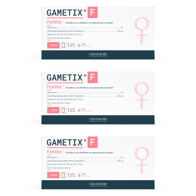 Gametix® F Lot de 3 boîtes
