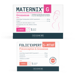Maternix® G + Folic'Expert® - 2 boîtes