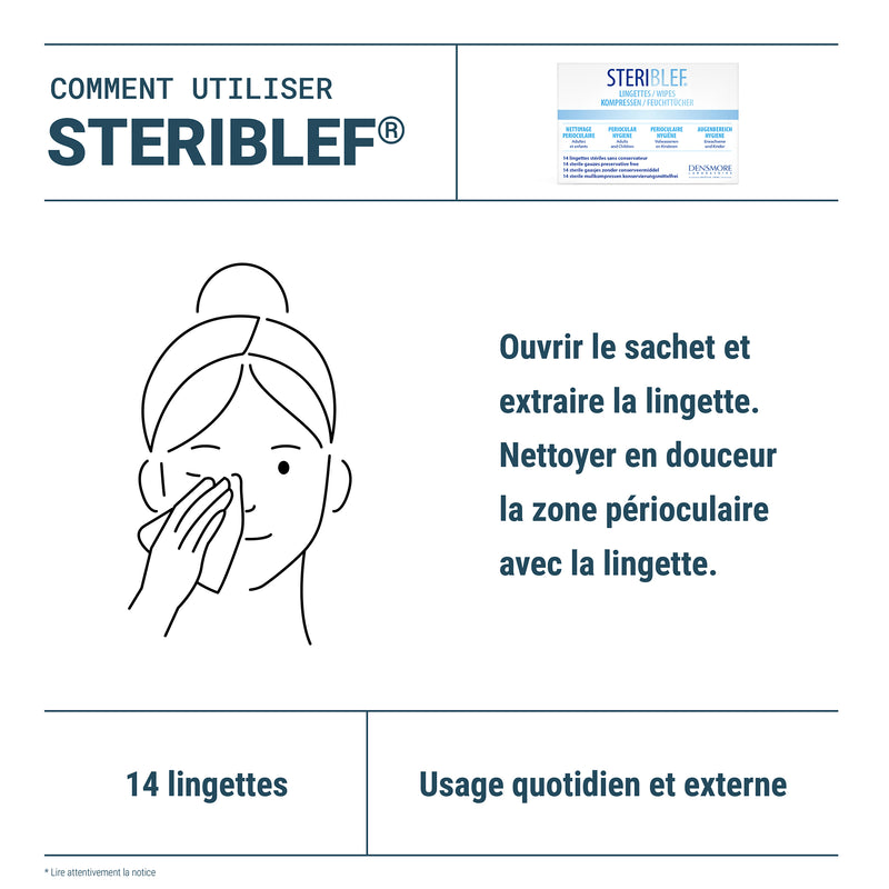 Stériblef® Lingettes